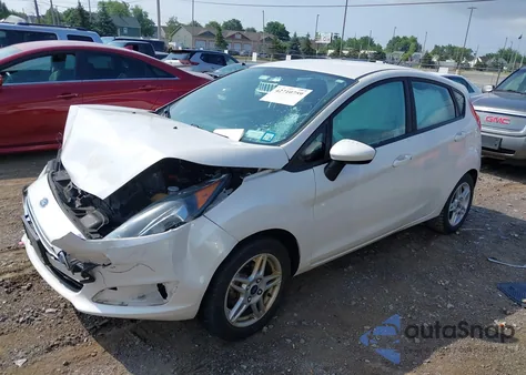 2018 Ford Fiesta Se from USA, damaged, VIN 3FADP4EJ9JM115092
